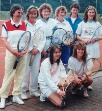 Damen-Aufstieg in Bezirksklasse 1990